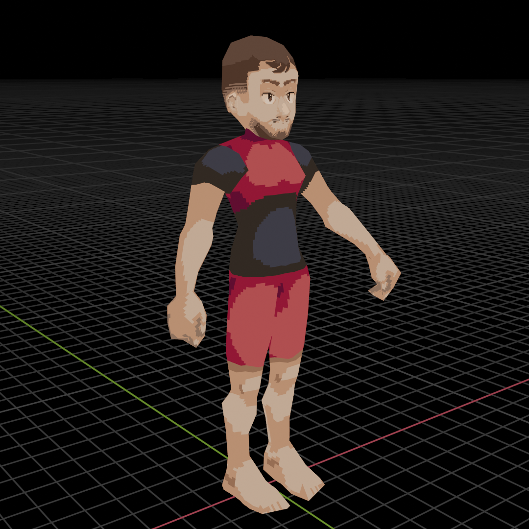 A sample model provided for this tutorial